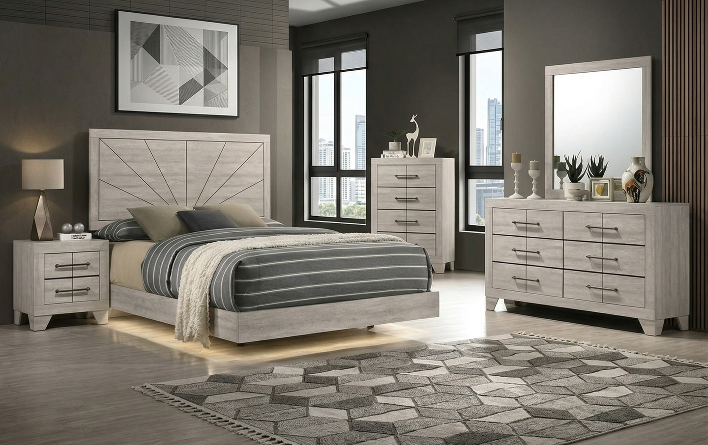 Dusty Bedroom Set - Jasons Furniture Outlet